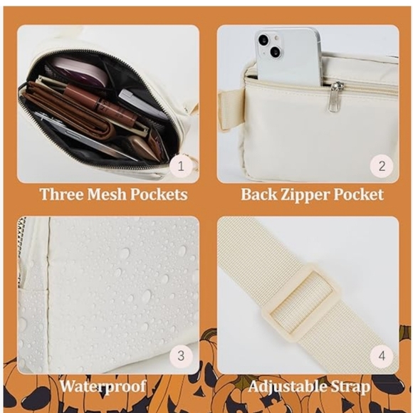 *NEW* BOO Halloween Belt Bag - Picture 3 of 3